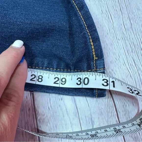 Levi's 28 demi curve classic rise slim jeans dark wash - Picture 7 of 9